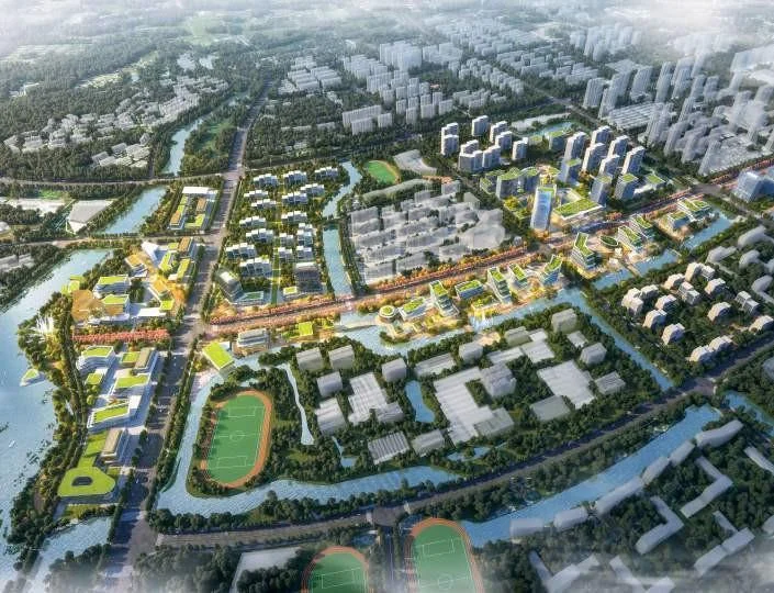 杭州良渚梦栖云城城市设计图